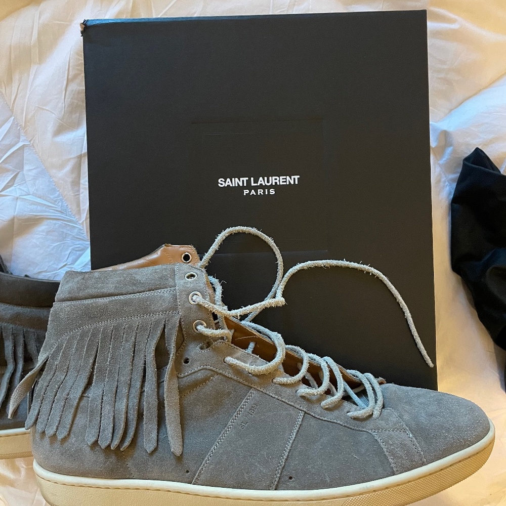Saint Laurent high too sneakers